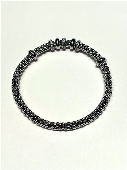 Armband Fope Dame Flex'It in Weißgold Diamante 0.30 Ct 622B BBRM - 622B BBRM